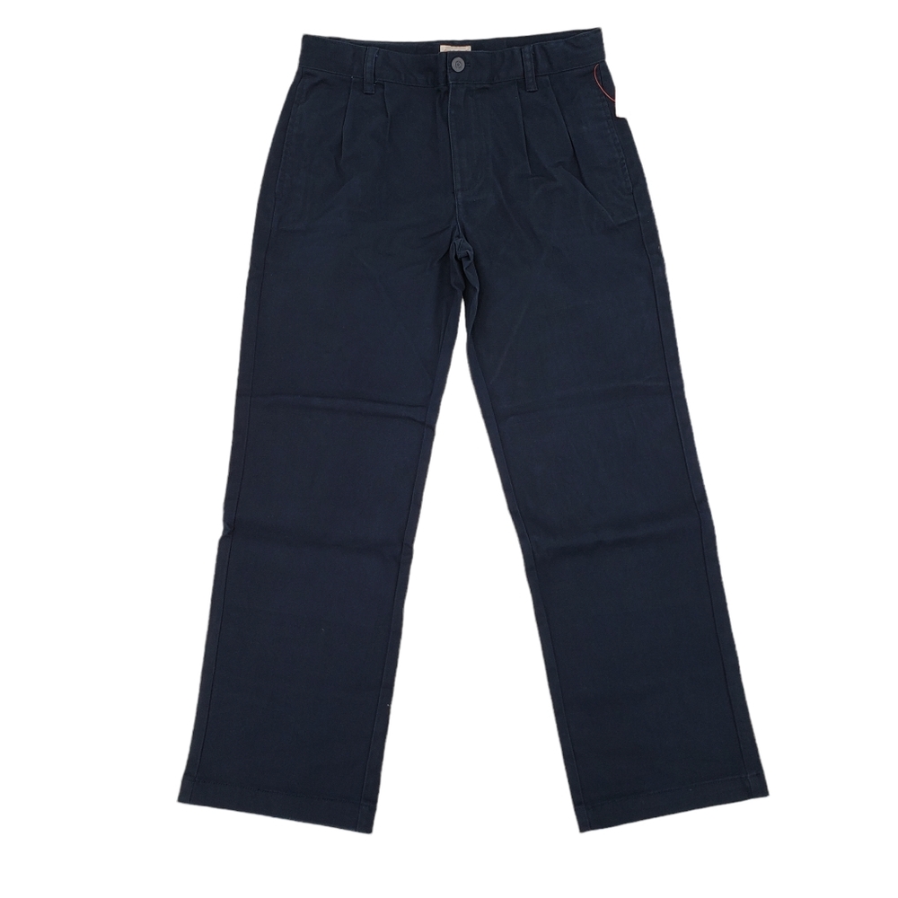 NWT Cat & Jack Boys School Uniform Pants Size 12 Husky Fighter Pilot Blue
